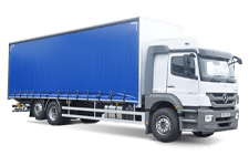 Van Hire Driffield - 26 Tonne Curtain Side Truck - Truck hire Driffield